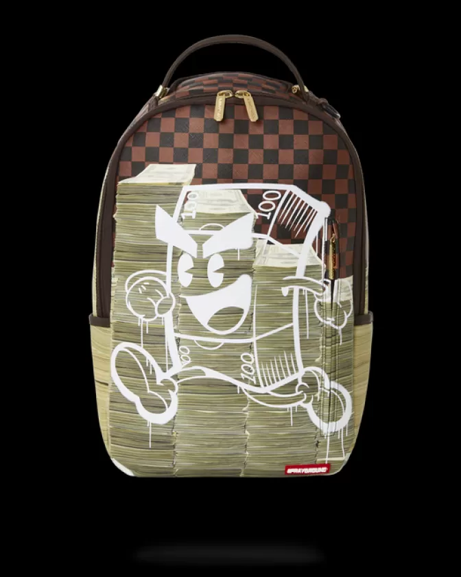 Sprayground BACKPACKS*MONEY ON THE RUN BACKPACK (DLXV)