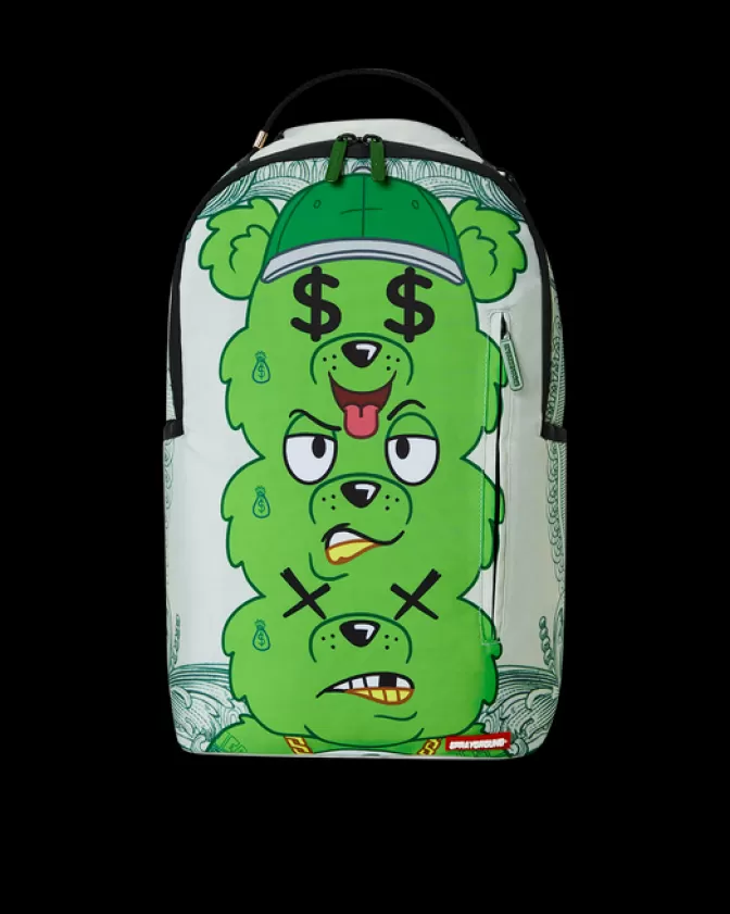 Sprayground BACKPACKS*MONEYBEAR SEEING TRIPLE BACKPACK