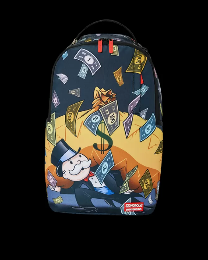 Sprayground BACKPACKS*MONOPOLY HEAVYBAGS BACKPACK