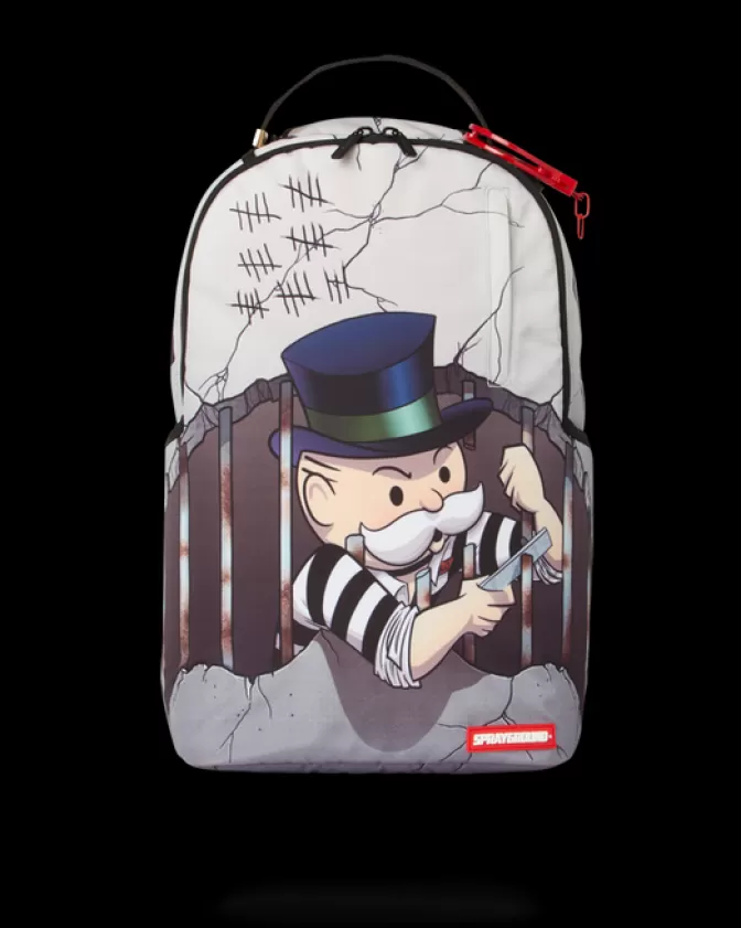 Sprayground BACKPACKS*MONOPOLY: PRISON BREAK BACKPACK