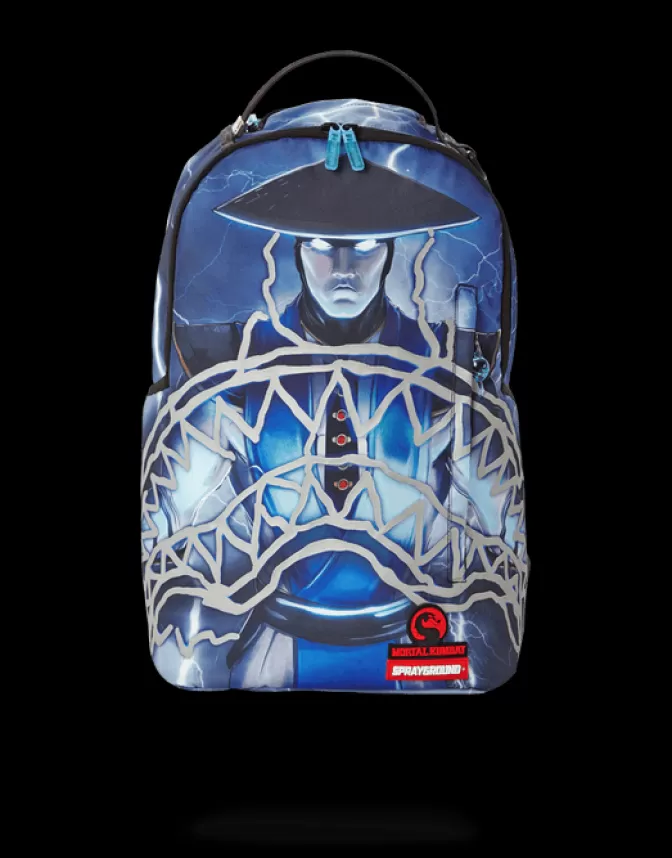 Sprayground BACKPACKS*MORTAL KOMBAT RAIDEN SHARKMOUTH (3M REFLECTIVE)