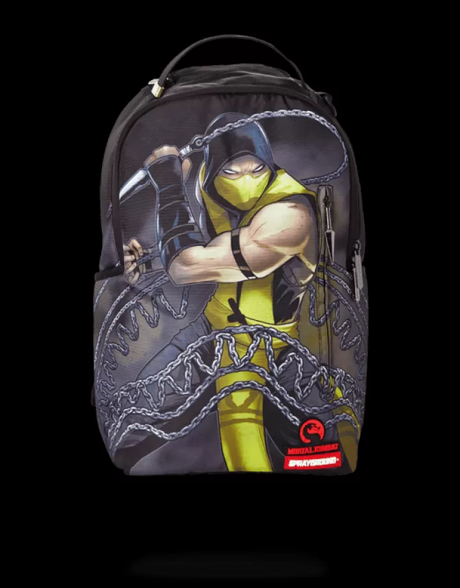 Sprayground BACKPACKS*MORTAL KOMBAT SCORPION