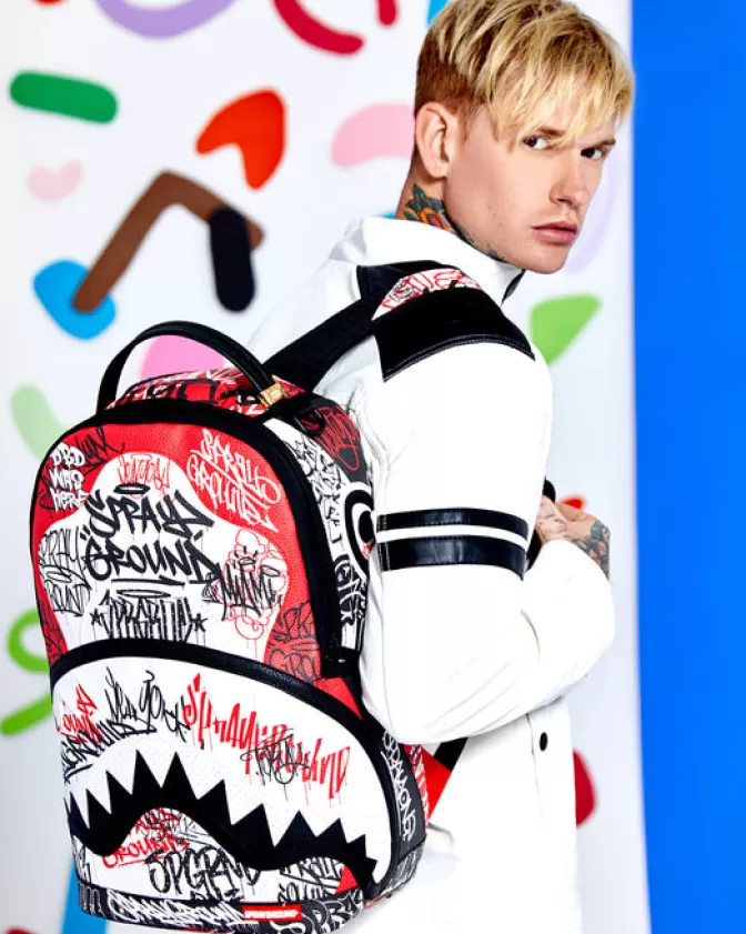 Sprayground BACKPACKS*MYSTERIOUS MASTERMIND BACKPACK (DLXV)