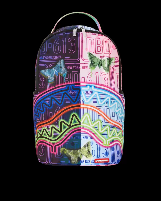 Sprayground BACKPACKS*NEON BUTTERFLY BACKPACK