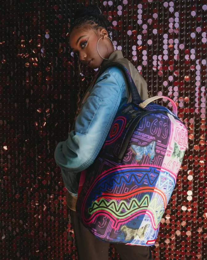 Sprayground BACKPACKS*NEON BUTTERFLY BACKPACK