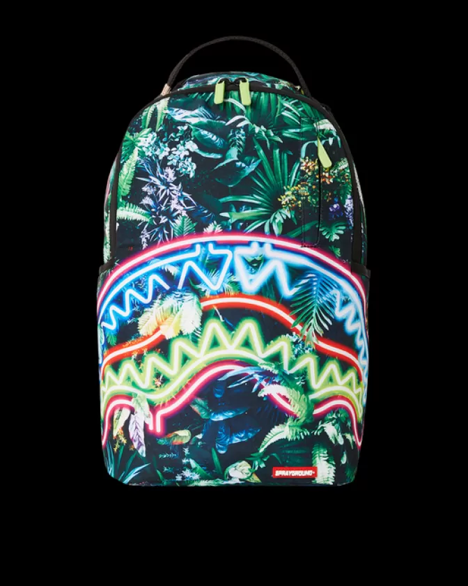 Sprayground BACKPACKS*NEON FOREST BACKPACK