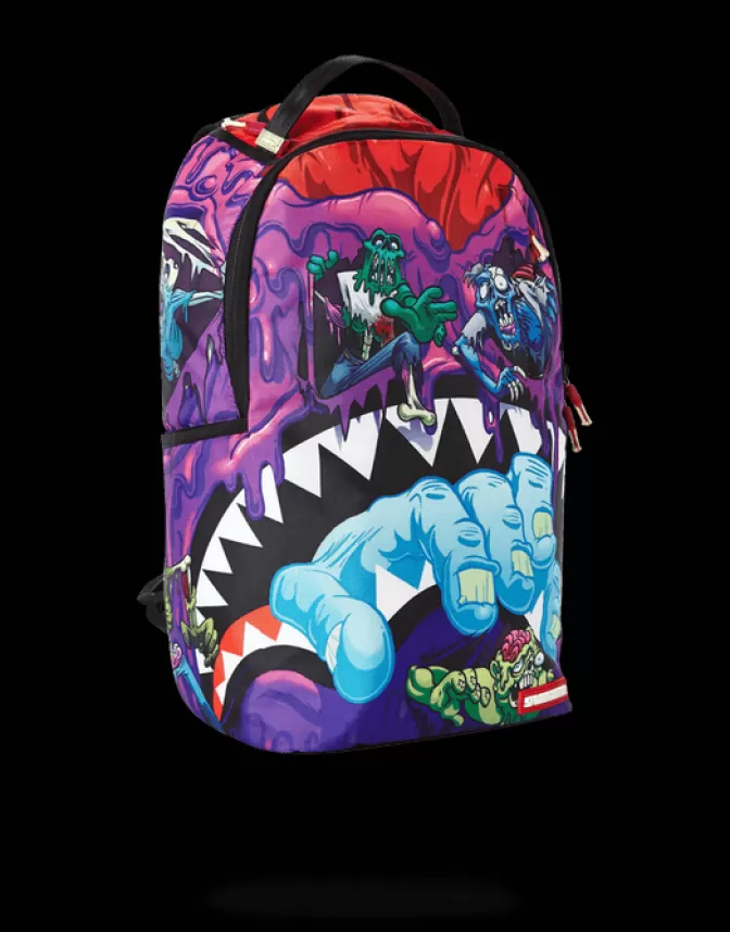 Sprayground BACKPACKS*NIGHT OF THE ZOMBIE SHARK