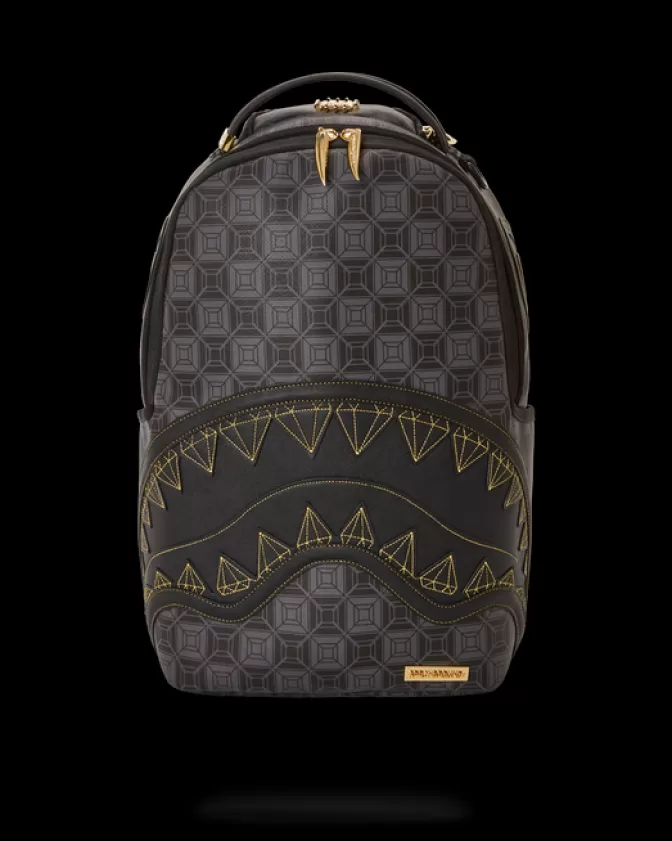 Sprayground BACKPACKS*OBSIDIAN STUNNER A.i.6 SANDFLOWER COLLAB BACKPACK (DLXV)