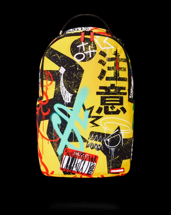 Sprayground BACKPACKS*OFF THE LEASH u30b9u30d7u30ecu30fcu30b0u30e9u30a6u30f3u30c9 (DLXR)