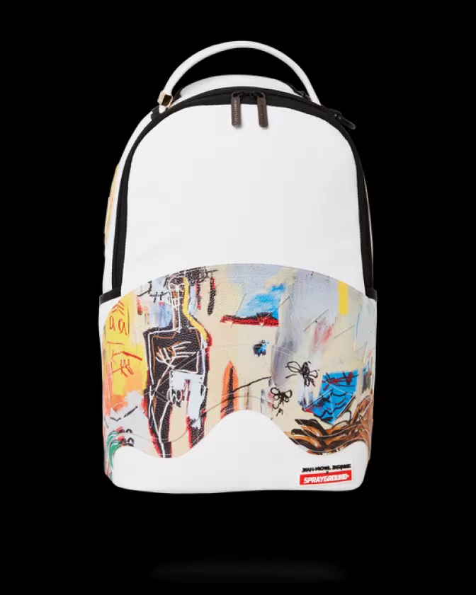 Sprayground BACKPACKS*OFFICIAL BASQUIAT ACQUE PERICOLOSE 1981 BACKPACK (DLXV)