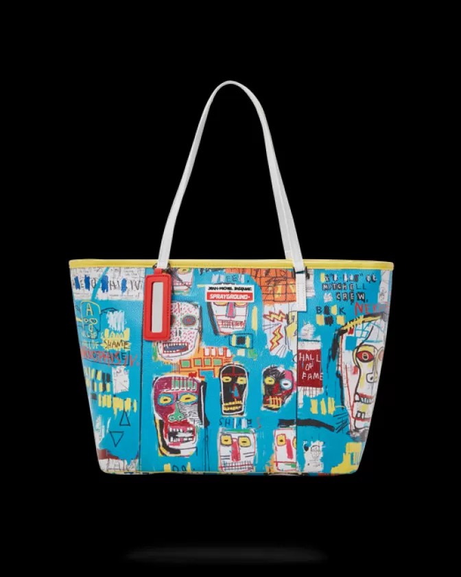 Sprayground TOTES*OFFICIAL BASQUIAT MITCHELL CREW 1983 TOTE