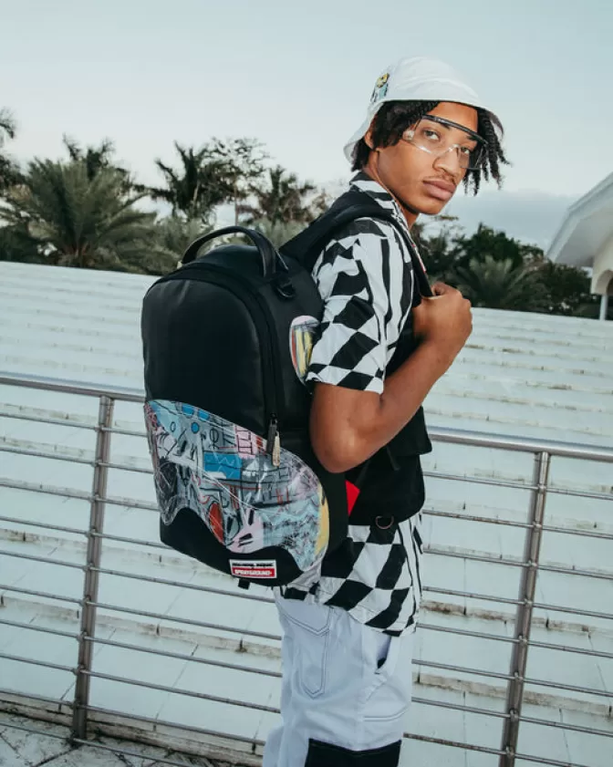 Sprayground BACKPACKS*OFFICIAL BASQUIAT UNTITLED 1982 BACKPACK (DLXV)