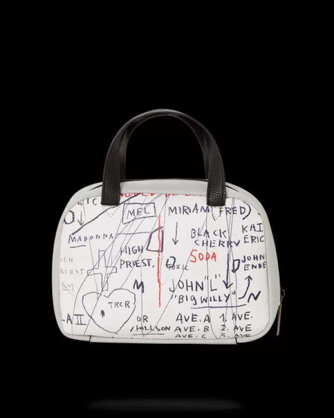 Sprayground HANDBAGS*OFFICIAL BASQUIAT UNTITLED (CHEESE POPCORN) 1983 HANDBAG