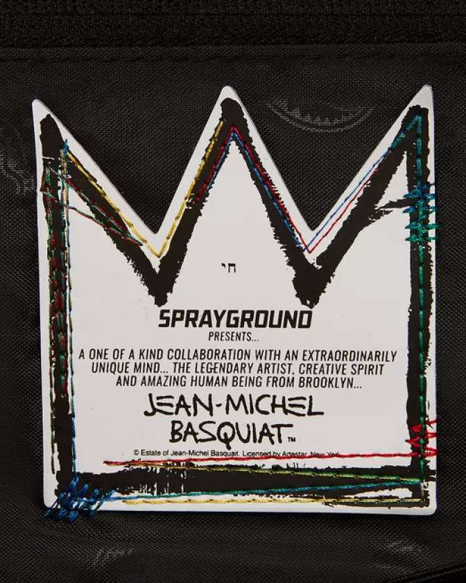 Sprayground HANDBAGS*OFFICIAL BASQUIAT UNTITLED (CHEESE POPCORN) 1983 HANDBAG