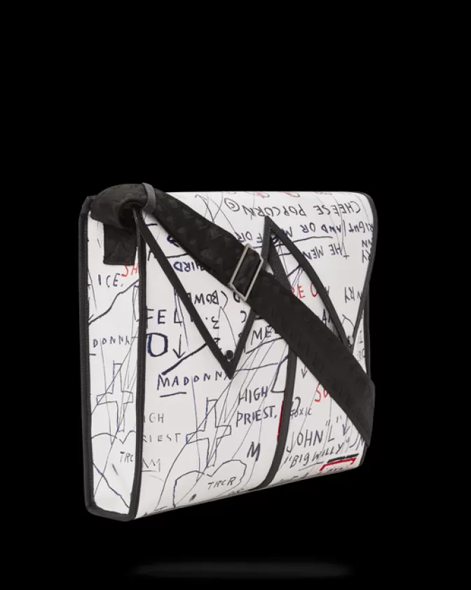 Sprayground SLINGS | CROSSBODYS*OFFICIAL BASQUIAT UNTITLED (CHEESE POPCORN) 1983 SLING MESSENGER