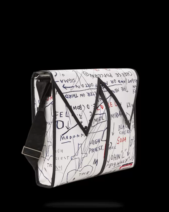 Sprayground SLINGS | CROSSBODYS*OFFICIAL BASQUIAT UNTITLED (CHEESE POPCORN) 1983 SLING MESSENGER