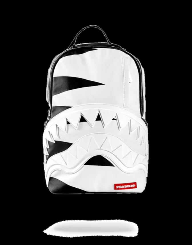 Sprayground BACKPACKS*PHANTOM WHITE RUBBER SHARK