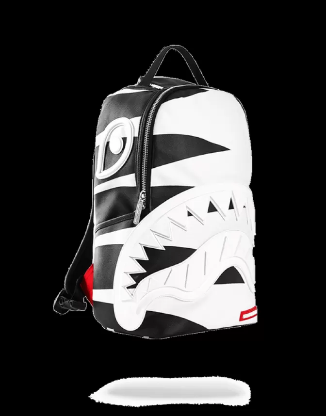 Sprayground BACKPACKS*PHANTOM WHITE RUBBER SHARK