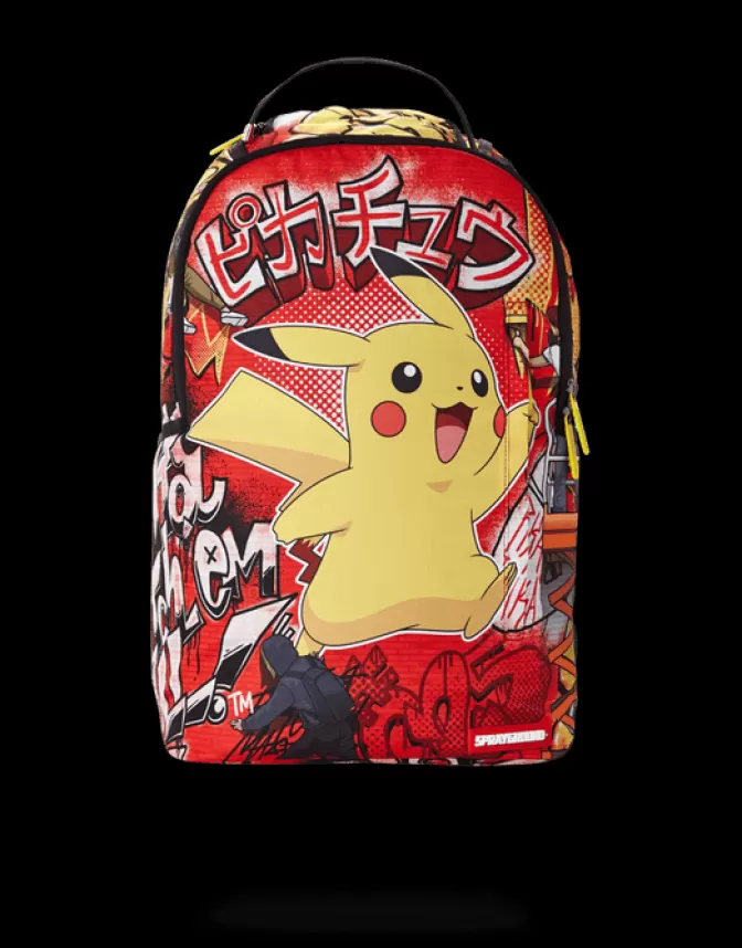 Sprayground BACKPACKS*PIKACHU ON THE RUN