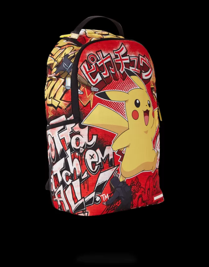 Sprayground BACKPACKS*PIKACHU ON THE RUN