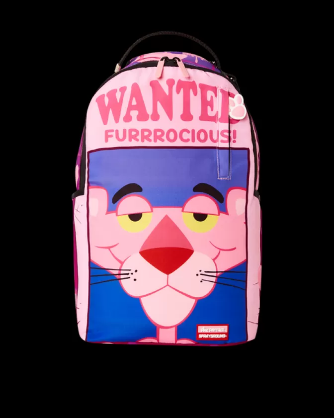 Sprayground BACKPACKS*PINK PANTHER FURRROCIOUS BACKPACK