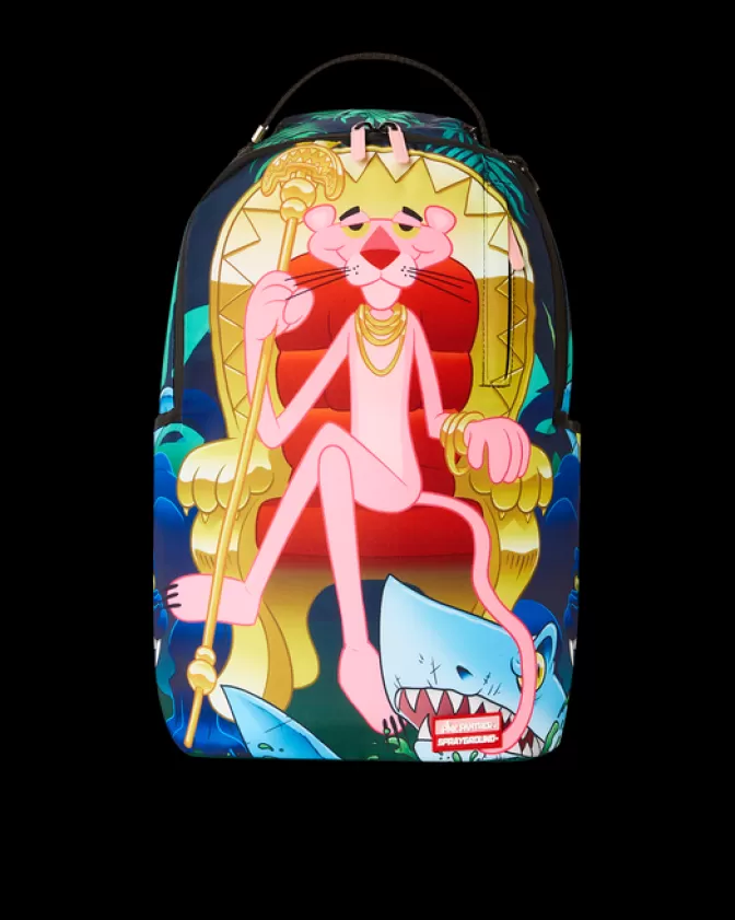 Sprayground BACKPACKS*PINK PANTHER HEAVY LIES THE CROWN BACKPACK