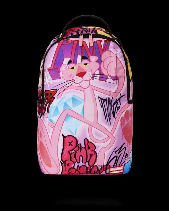 Sprayground BACKPACKS*PINK PANTHER ON THE RUN (DLXR)