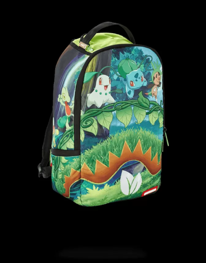 Sprayground BACKPACKS*POKEMON BULBASAUR GRASS SHARK