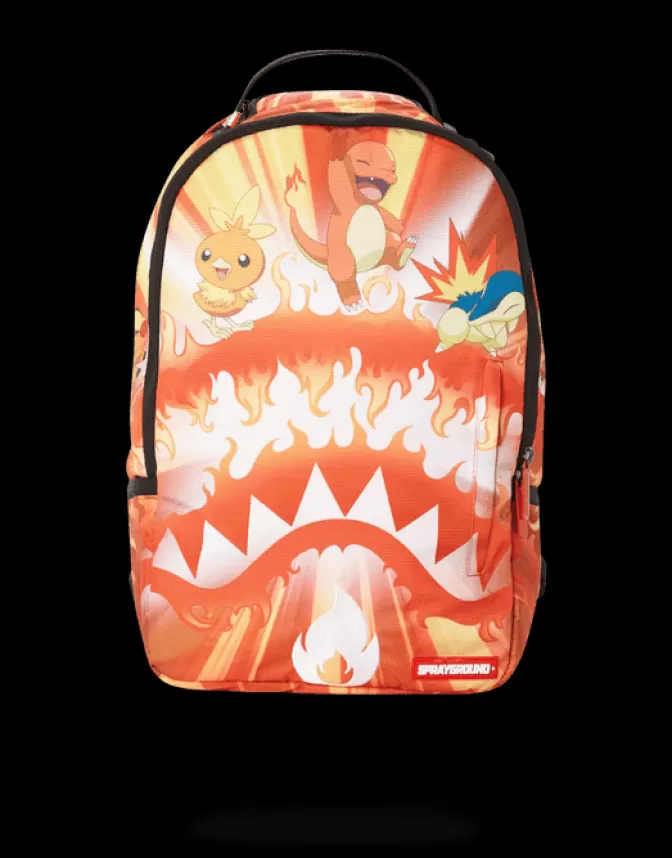 Sprayground BACKPACKS*POKEMON CHARMANDER FIRE SHARK