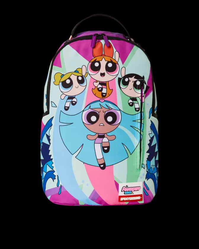 Sprayground BACKPACKS*POWER PUFF GIRLS MONSTER SHARK BACKPACK