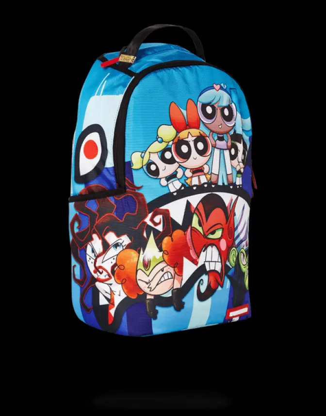 Sprayground BACKPACKS*POWERPUFF GIRLS SHARK