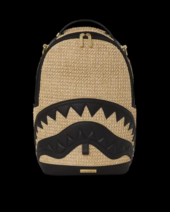 Sprayground BACKPACKS*RAFFIA PALM BACKPACK