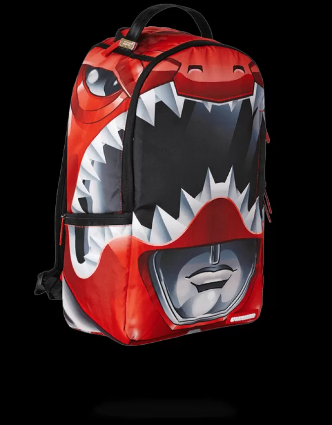 Sprayground BACKPACKS*RED RANGER HELMET