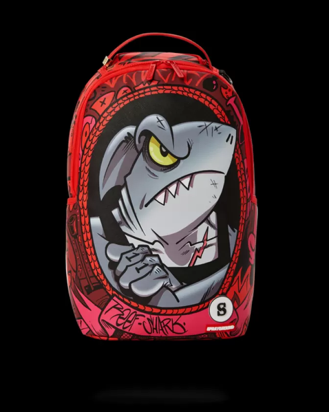 Sprayground BACKPACKS*REEF SHARK BACKPACK (SHAREEF O'NEAL COLLAB)