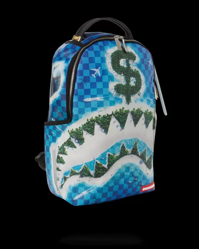 Sprayground BACKPACKS*REPUBLIC OF SHARK ISLAND BACKPACK