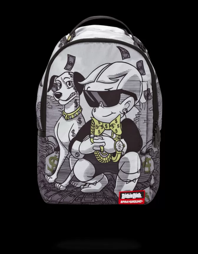 Sprayground BACKPACKS*RICHIE RICH MONEY STACKS