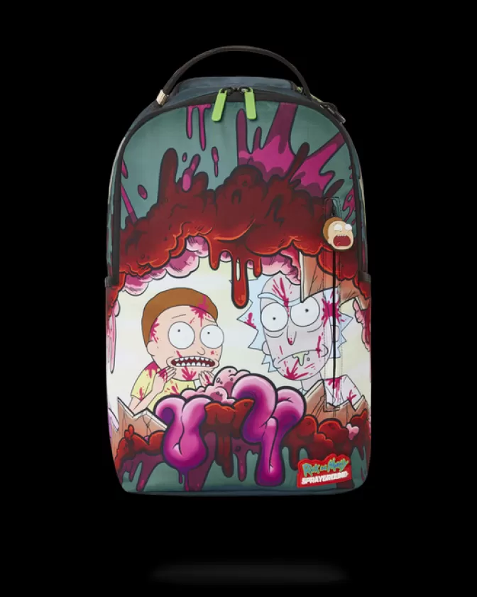 Sprayground BACKPACKS*RICK AND MORTY SHARKMOUTH WOUND (DLXR)