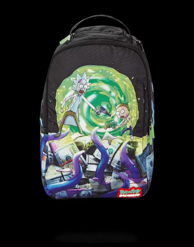 Sprayground BACKPACKS*RICK u0026 MORTY ALIEN ATTACK