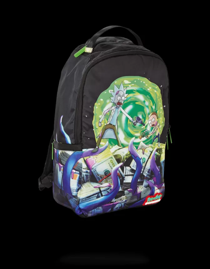 Sprayground BACKPACKS*RICK u0026 MORTY ALIEN ATTACK