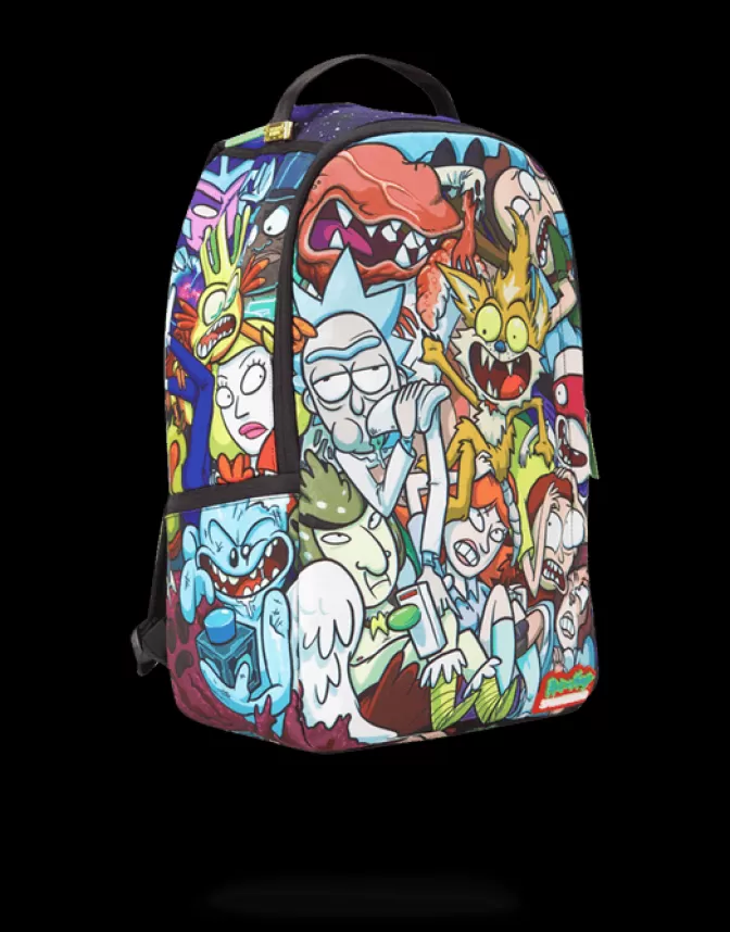 Sprayground BACKPACKS*RICK u0026 MORTY CRAMMED