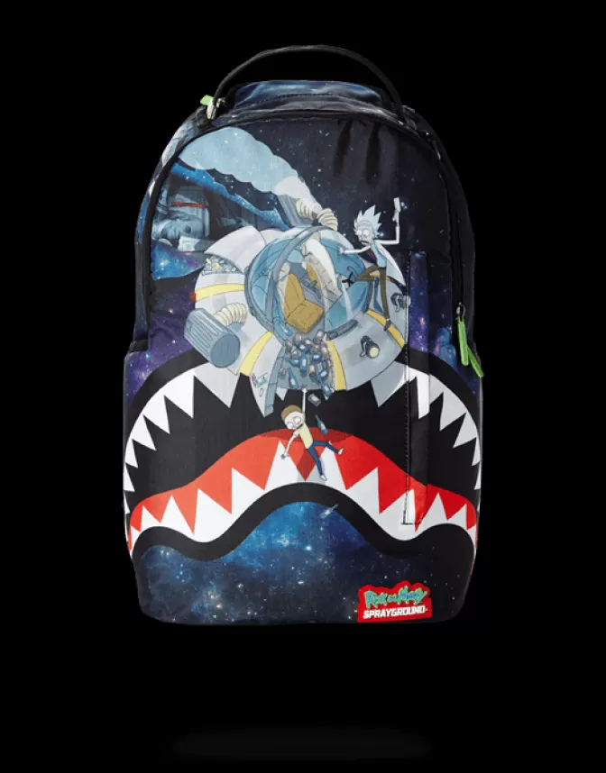 Sprayground BACKPACKS*RICK u0026 MORTY CRASH