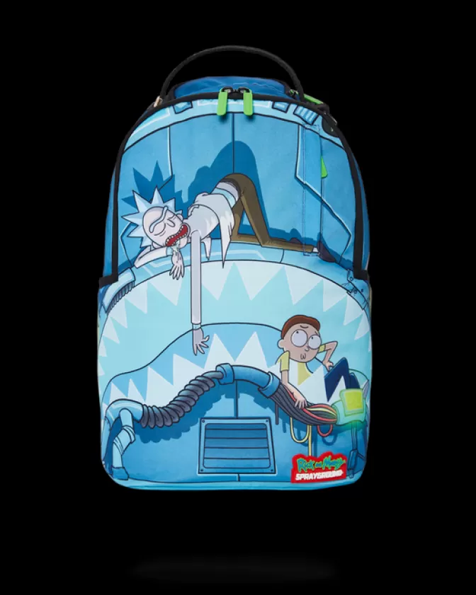 Sprayground BACKPACKS*RICK u0026 MORTY NAPSACK BACKPACK (DLXR)