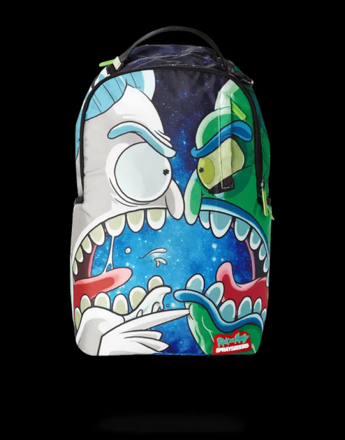 Sprayground BACKPACKS*RICK u0026 MORTY RICK VS ZEEP