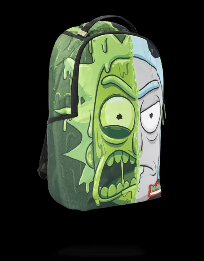 Sprayground BACKPACKS*RICK u0026 MORTY TOXIC RICK