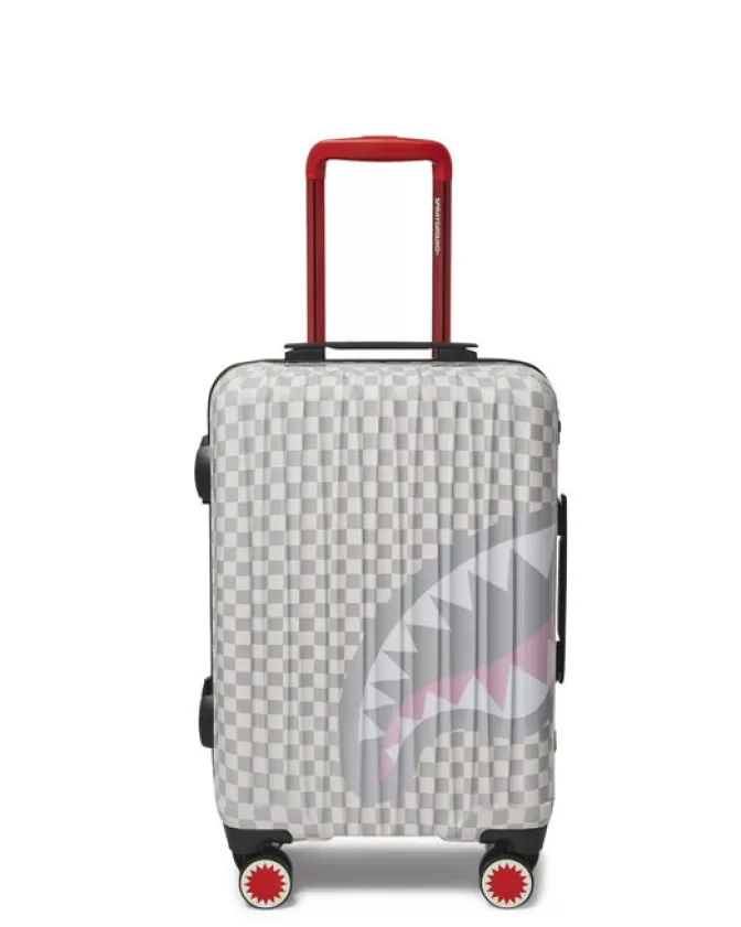 Sprayground CARRY-ON LUGGAGE*ROSE ALL DAY LA PALAIS SHARKNAUTICS HARDSHELL CARRY-ON LUGGAGE