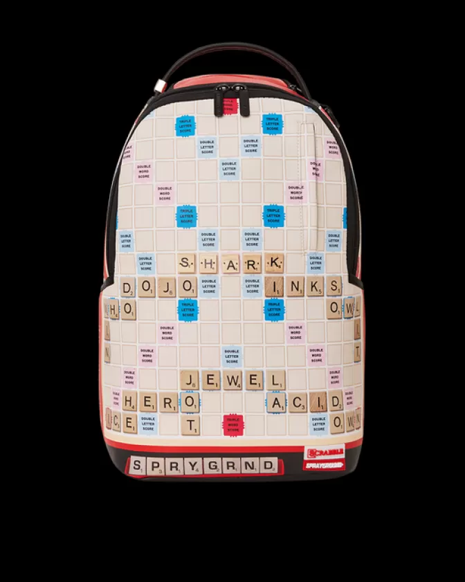 Sprayground BACKPACKS*SCRABBLE SHARK BACKPACK (DLXV)