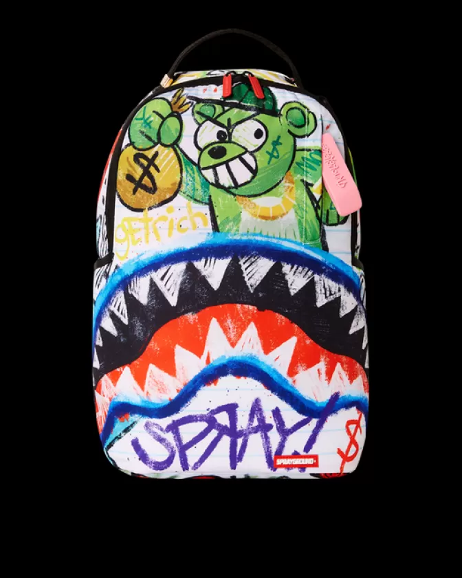 Sprayground BACKPACKS*SCRIBBLE ME RICH BACKPACK