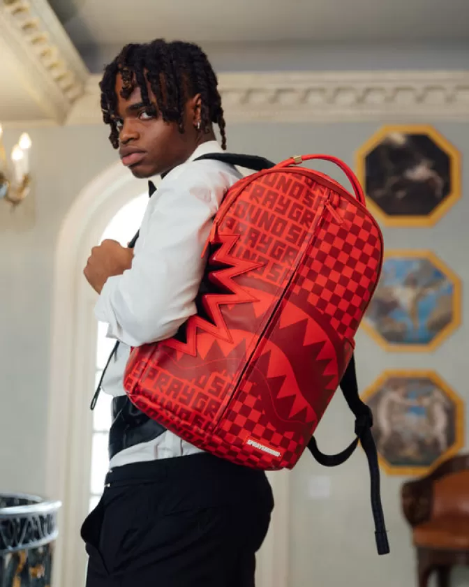 Sprayground BACKPACKS*SHARK BITE INFARED BACKPACK (DLXV)