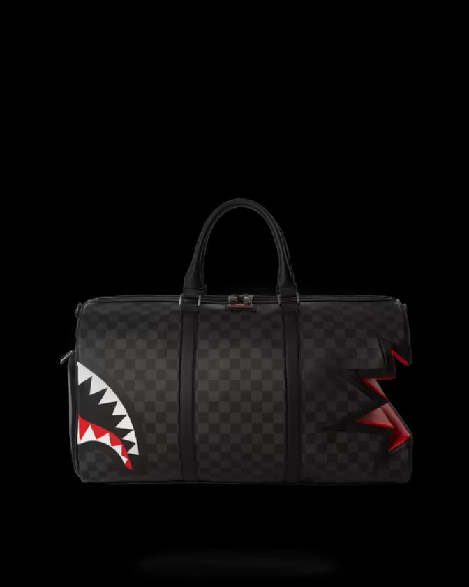 Sprayground DUFFLES*SHARK BITE SHARKS IN PARIS GRAY DUFFLE