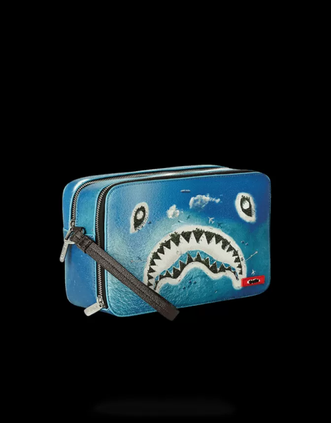 Sprayground TOILETRIES AKA MONEY BAGS*SHARK ISLAND TOILETRY AKA MONEY BAG